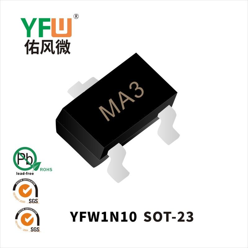 YFW1N10   SOT-23  Field-effect transistor YFW Youfeng Micro Factory