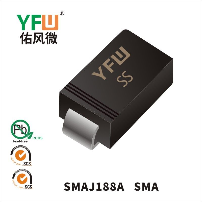 SMAJ188A(CA)   SMA  Diode inhibitrice transitoire  YFW Youfeng Micro Factory