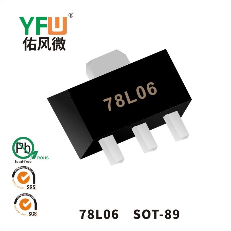 78L06   SOT-89  Tube régulateur de pression à trois extrémités  YFW Youfeng Micro Factory