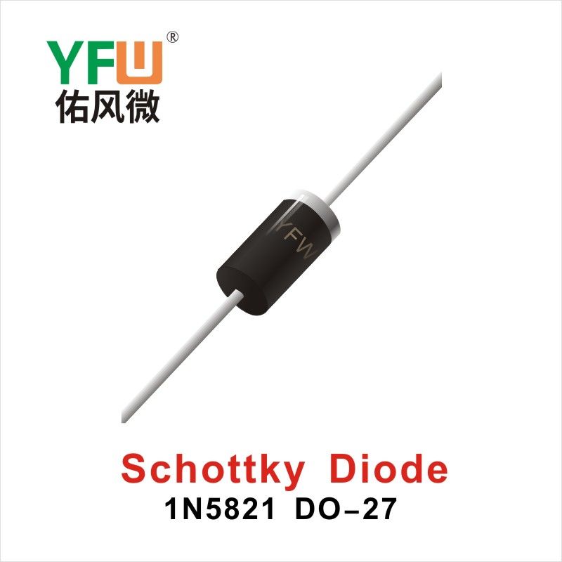 1N5821   DO-27  Diodes Schottky  YFW Youfeng Micro Factory