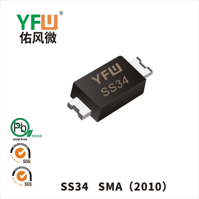 SS34   SMA(2010)  Diodes Schottky  YFW Youfeng Micro Factory