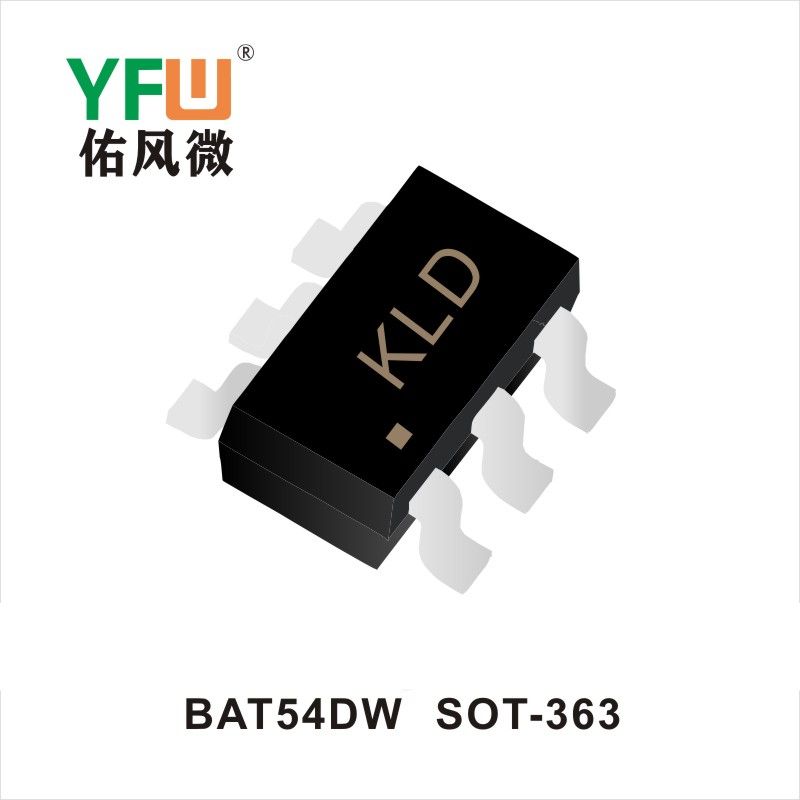 BAT54DW   SOT-363  Diodes Schottky  YFW Youfeng Micro Factory