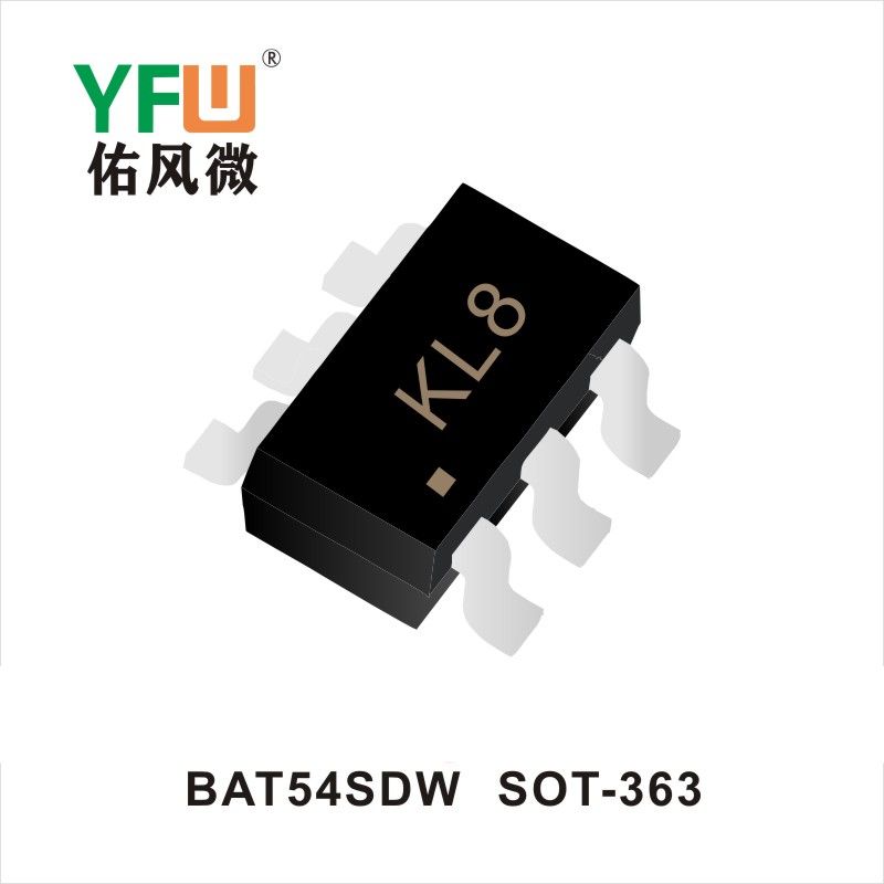BAT54SDW  SOT-363  Diodes Schottky  YFW Youfeng Micro Factory