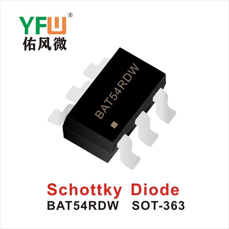 BAT54RDW  SOT-363  Diodes Schottky  YFW Youfeng Micro Factory