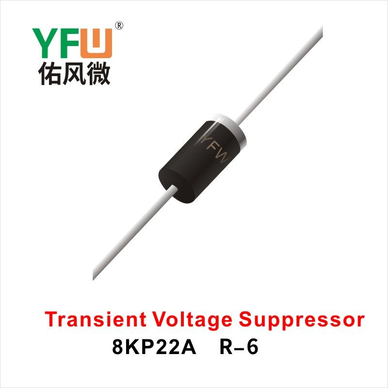 8KP22A  R-6  Diode inhibitrice transitoire  YFW Youfeng Micro Factory