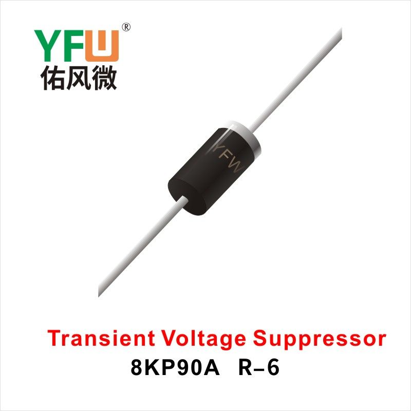 8KP90A  R-6  Diode inhibitrice transitoire  YFW Youfeng Micro Factory