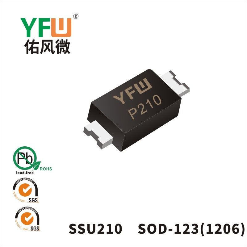 SSU210   SOD-123(1206)  Diode Schottky basse directe  YFW Youfeng Micro Factory