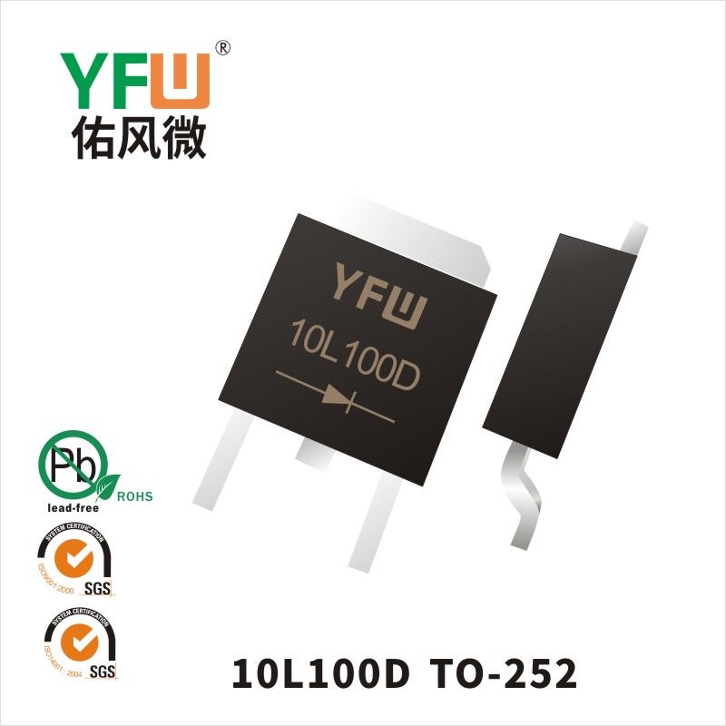10L100D  TO-252  Diode Schottky basse directe  YFW Youfeng Micro Factory
