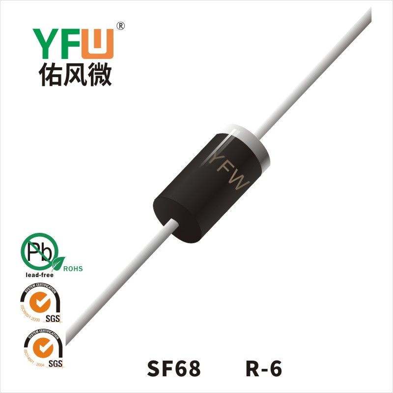 SF68   R-6  Diode de récupération ultra rapide  YFW Youfeng Micro Factory