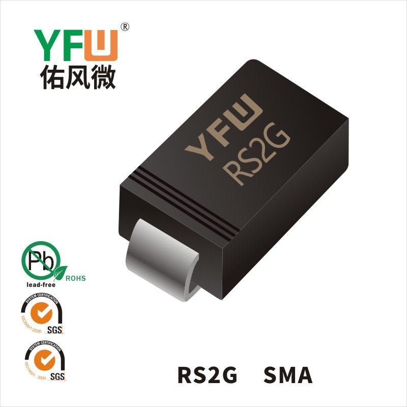 RS2G   SMA  Diode de récupération rapide  YFW Youfeng Micro Factory