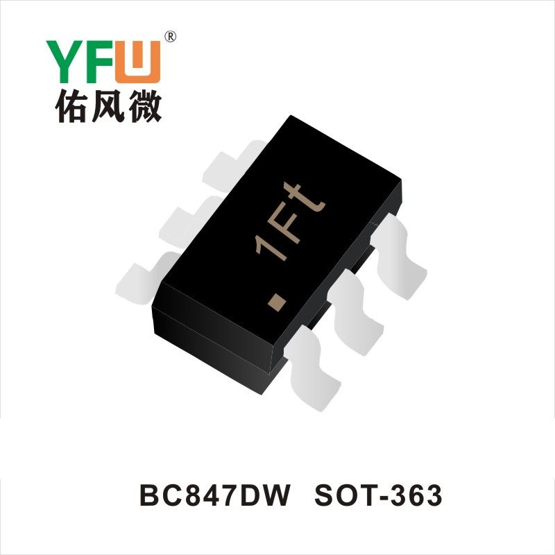 BC847DW  SOT-363  Transistors  YFW Youfeng Micro Factory