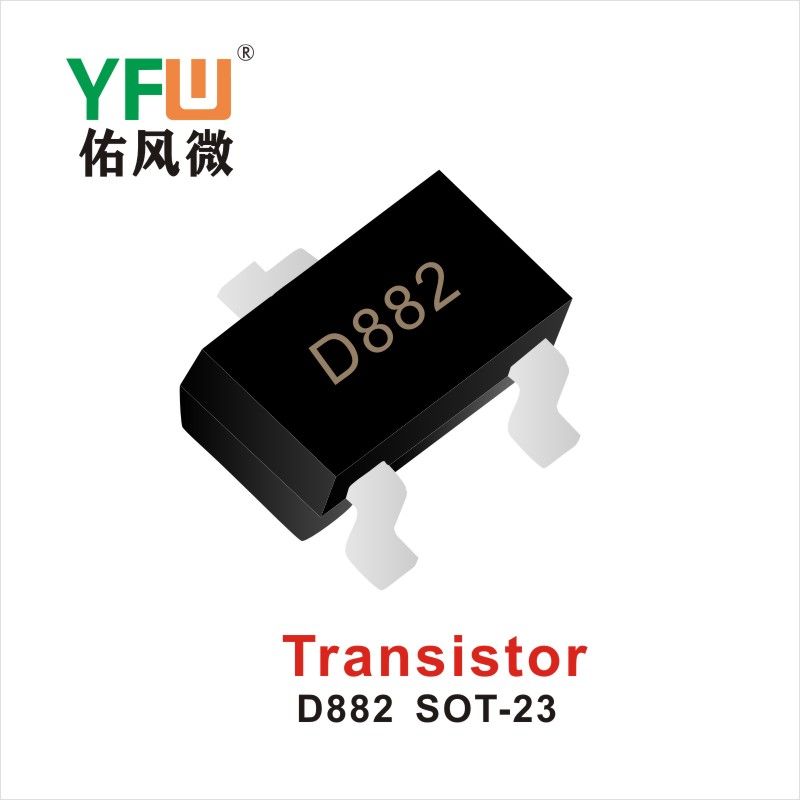 D882  SOT-23  Transistors  YFW Youfeng Micro Factory