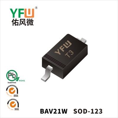 BAV21W   SOD-123   Diodes de commutation  YFW Youfeng Micro Factory