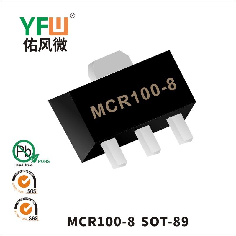 MCR100-8   SOT-89  Silicone contrôlable  YFW Youfeng Micro Factory