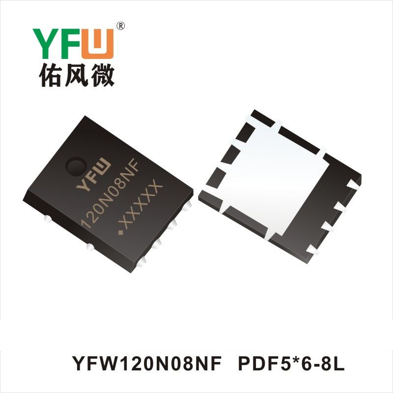 YFW120N08NF   PDFN5*6-8L Tube à effet de champ  YFW Youfeng Micro Factory